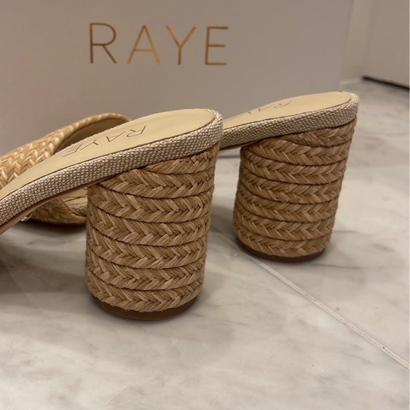 Raye Rattan/Jute Heels - Picture 2 of 5